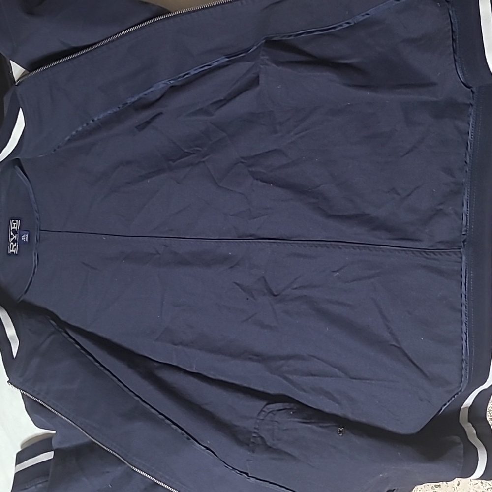 Rye Bomber Blue Jacket Size XL Tall - Picture 7 of 9